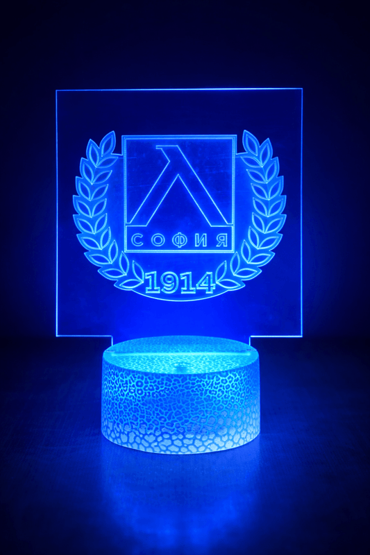 3D LED LAMP - Levski (LEVSKI)