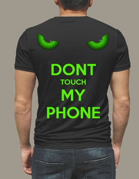 "Don't touch my phone" t-shirt - unisex fun design for everyday life