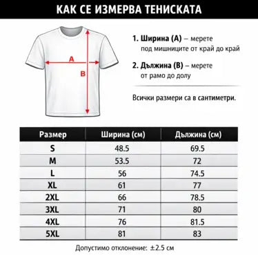 Тениска "Най-добрият Дядо на света"
