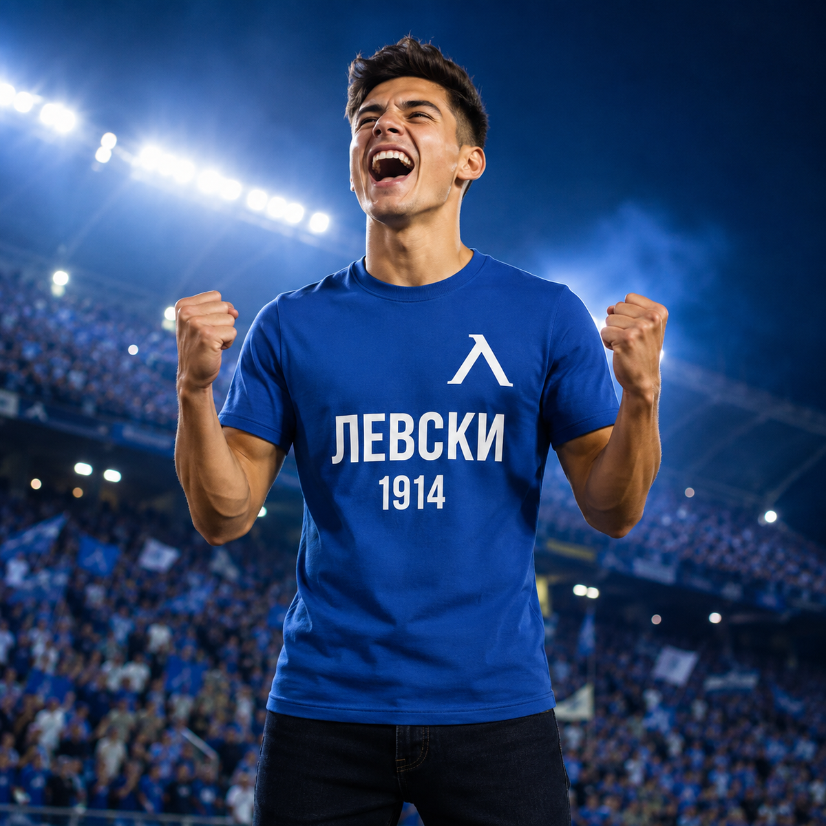 Тениска на Левски - 1914 - LIMITED EDITION – продуктова снимка