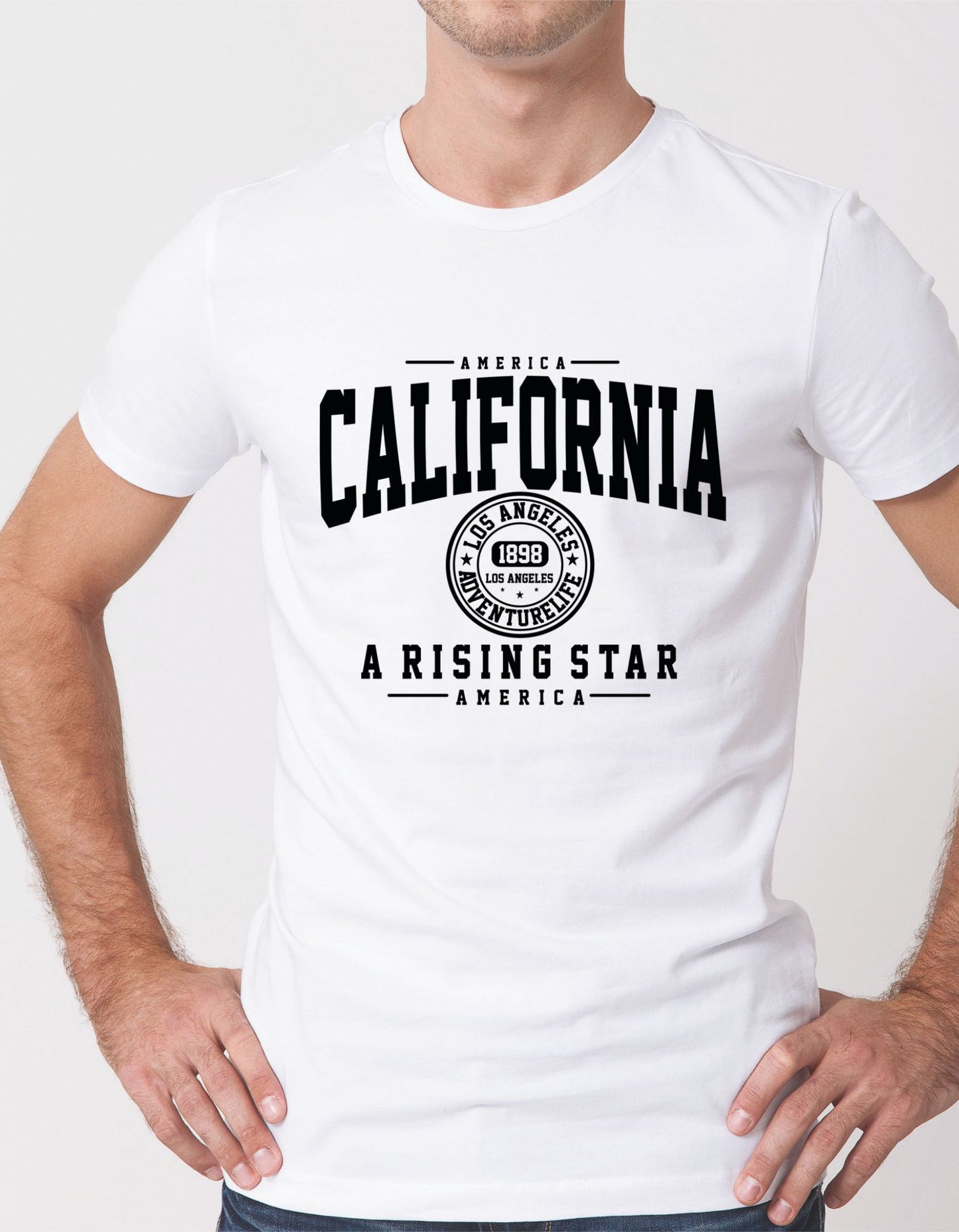 Тениска America California– спортна тениска за мъже и жени