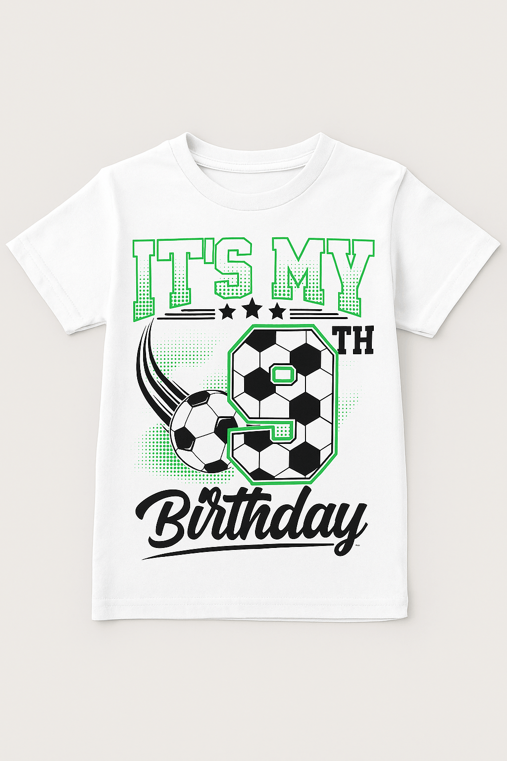 Детска Тениска "Това е моят 9-ти Рожден ден"