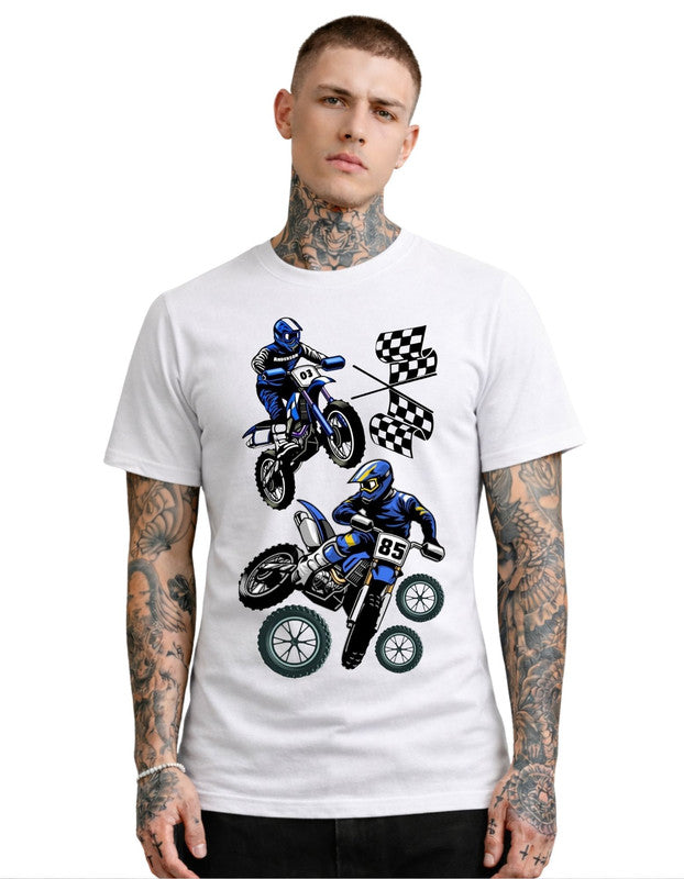 Tricou cu aspect urban modern