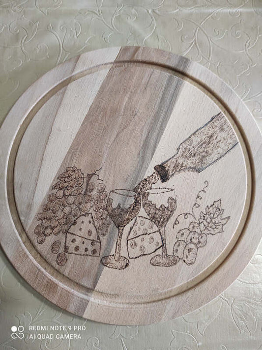 Гравирана дъска с пожелание-34