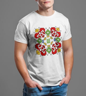 T-shirt with Bulgarian embroidery-8