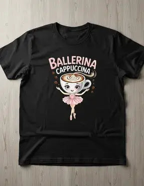 Children's T-Shirt Ballerina Cappuccina-3