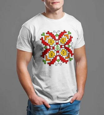 T-shirt with Bulgarian embroidery-6