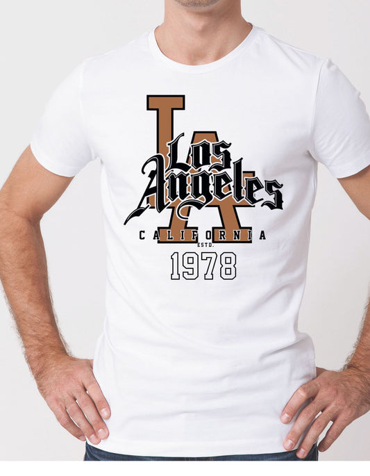 Тениска Los Angeles LA – спортна тениска за мъже и жени