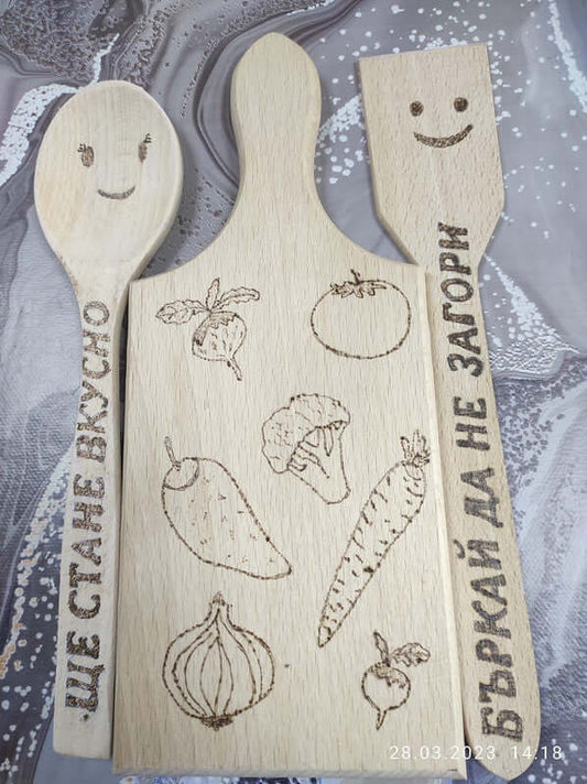 Гравирана дъска с пожелание-71