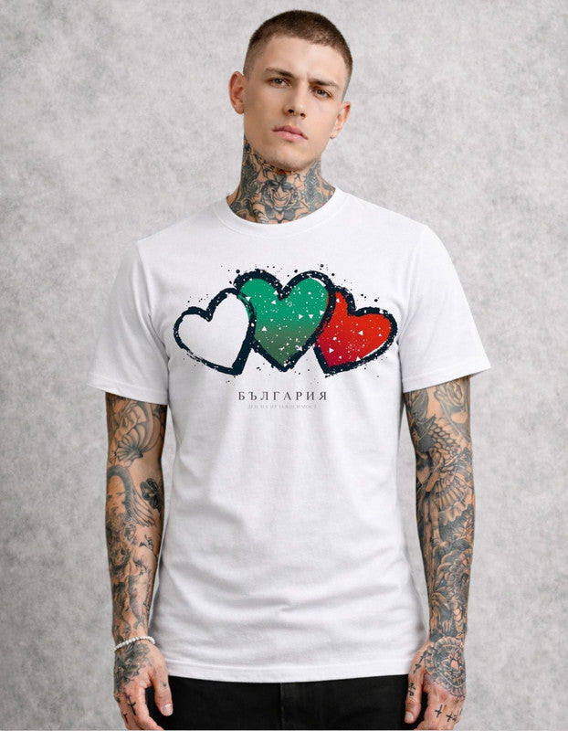Tricou cu o idee vizuală individuală