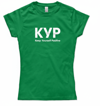 Тениска "КУР - Keep Yourself Positive"