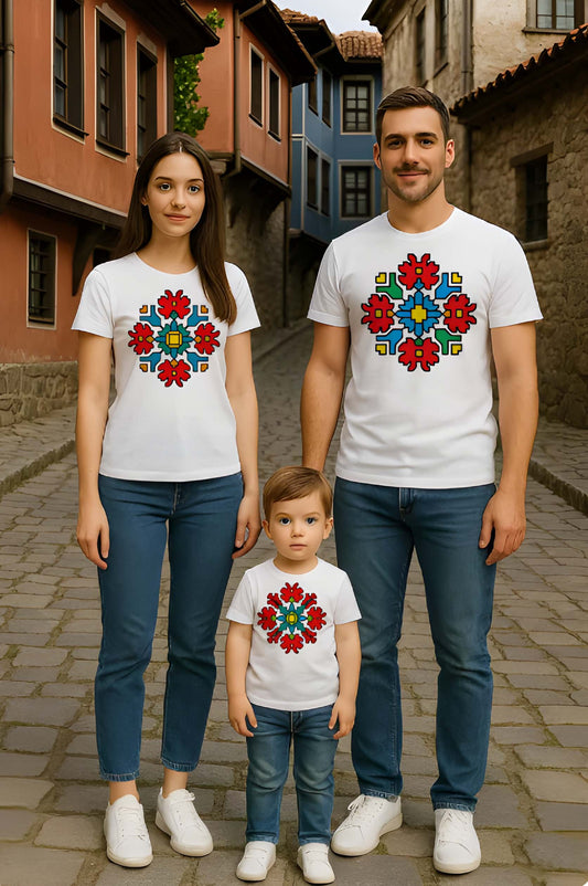 T-shirt with Bulgarian embroidery-5