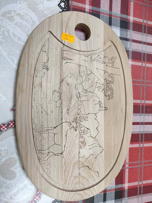 Гравирана дъска с пожелание-16