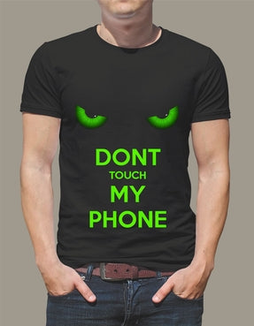 "Don't touch my phone" t-shirt - unisex fun design for everyday life