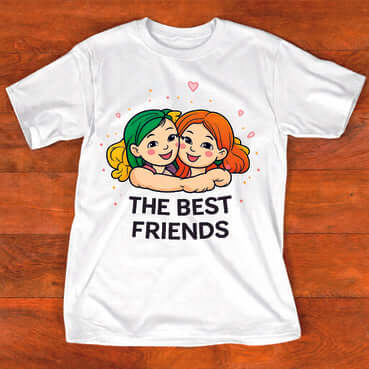 Тениска "The Best Friends"
