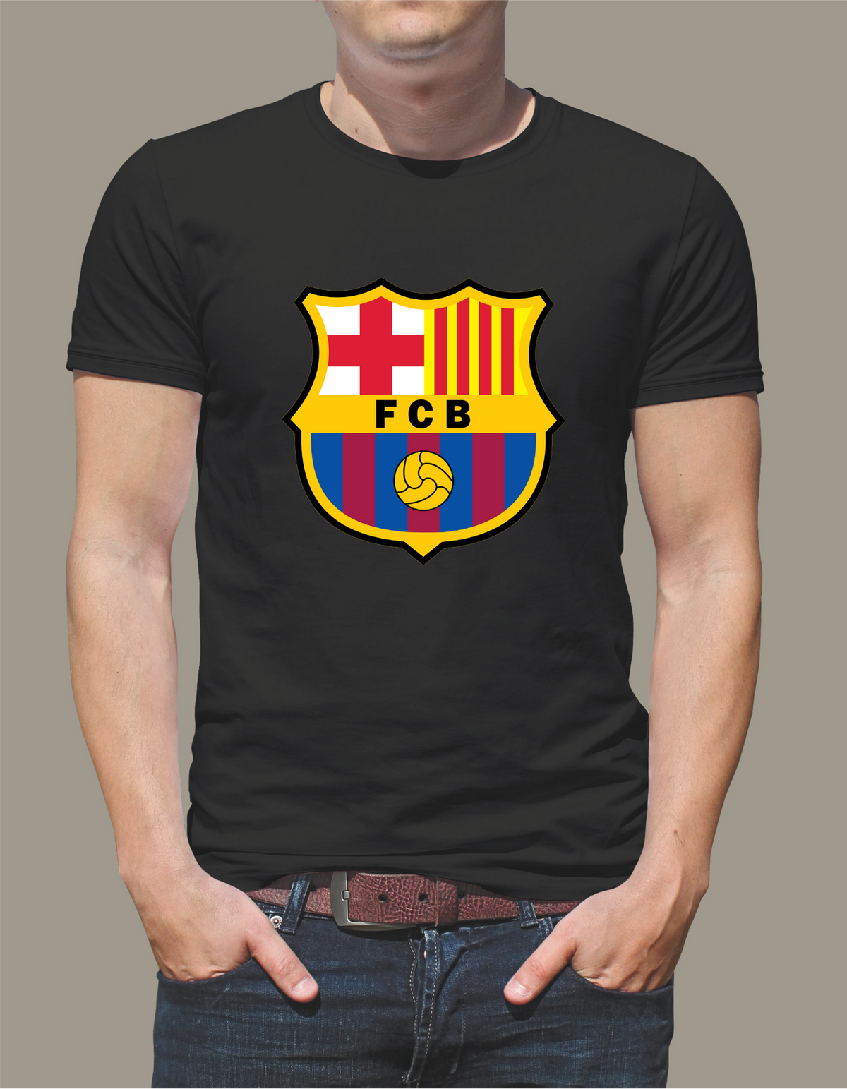Тениска FC BARCELONA – продуктова снимка