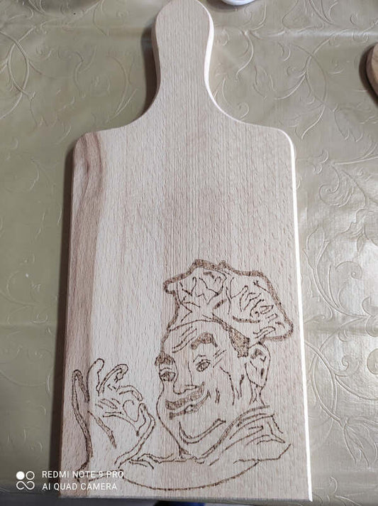 Гравирана дъска с пожелание-1