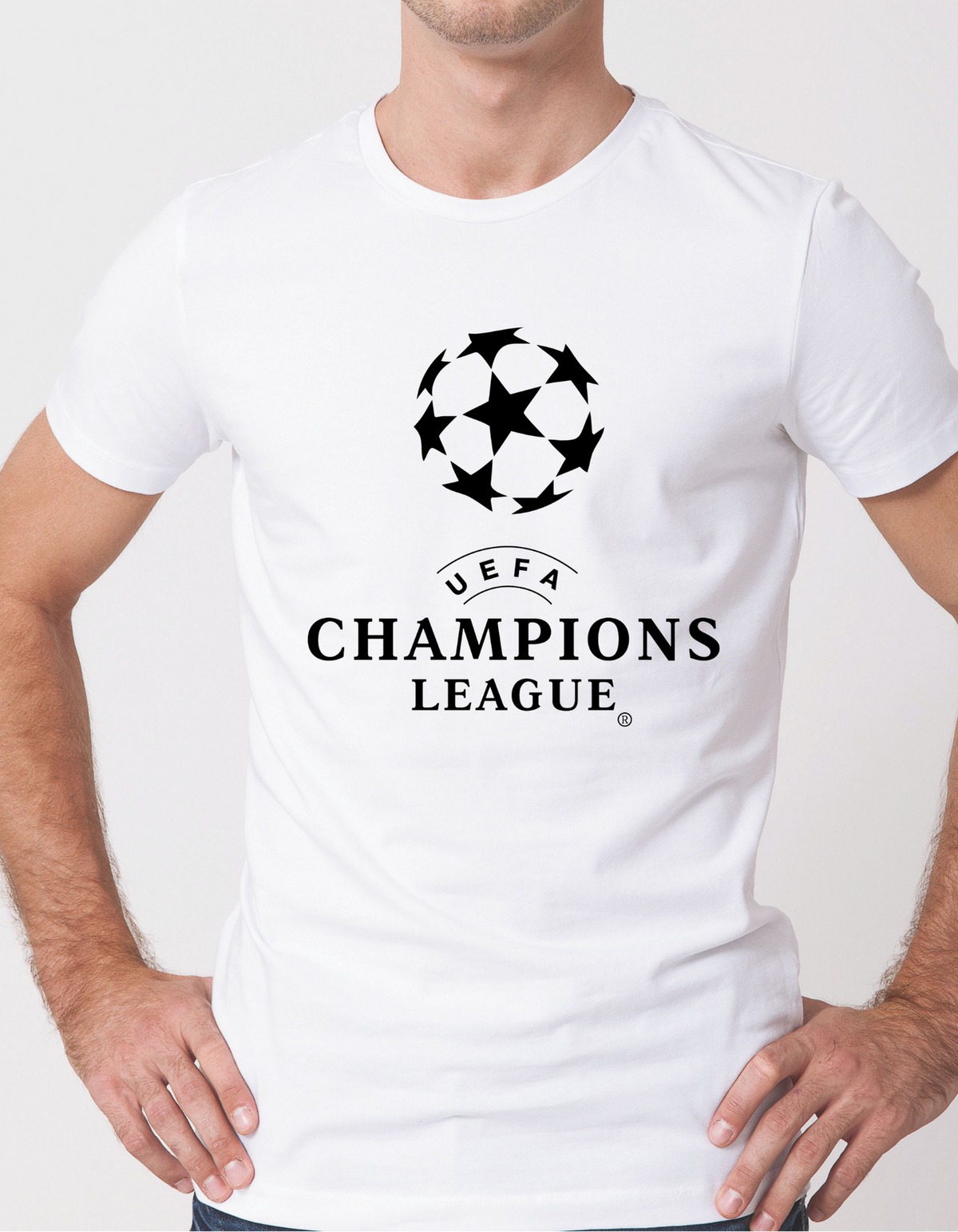 Тениска Champions League – продуктова снимка