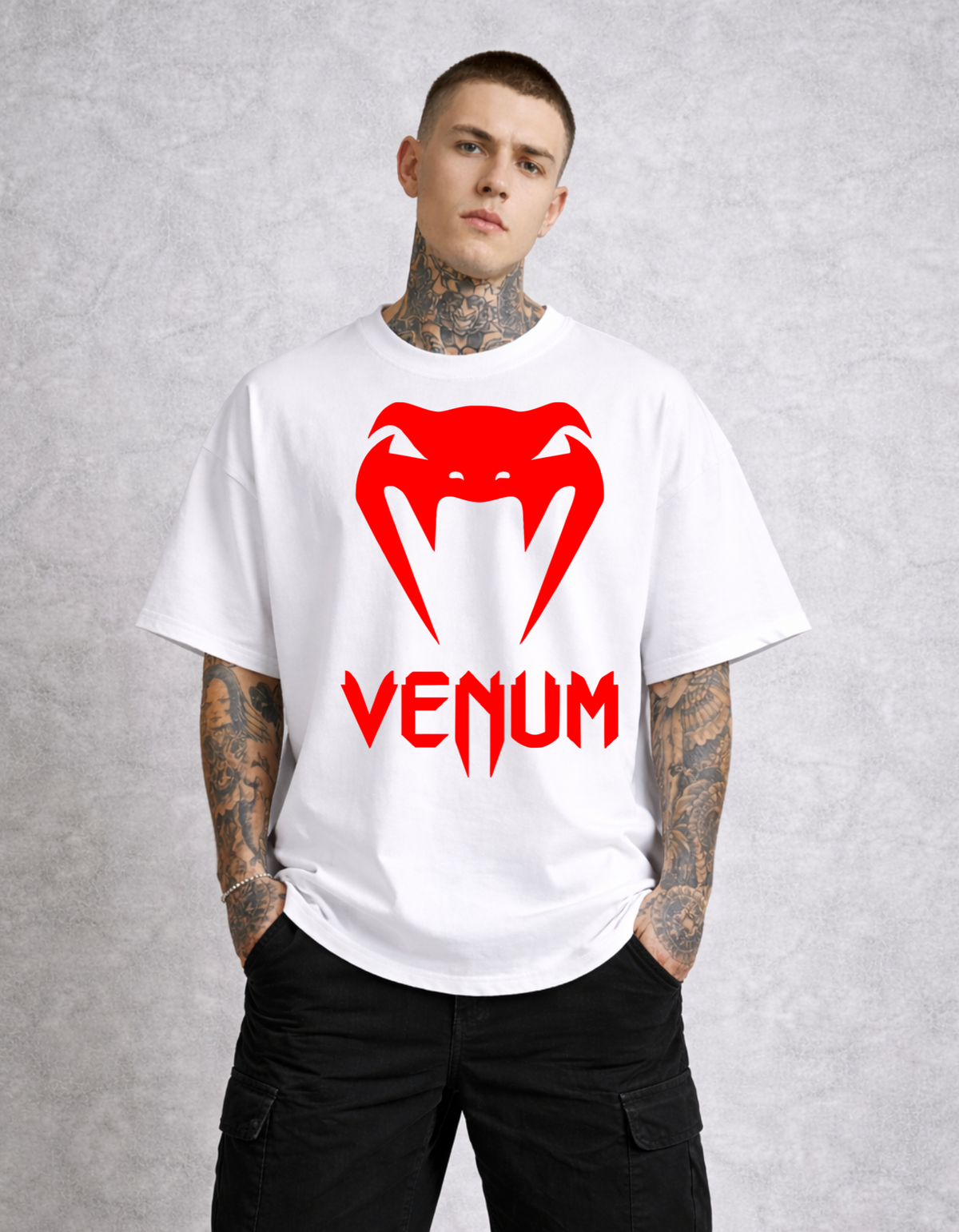 Oversized - Тениска със Venum
