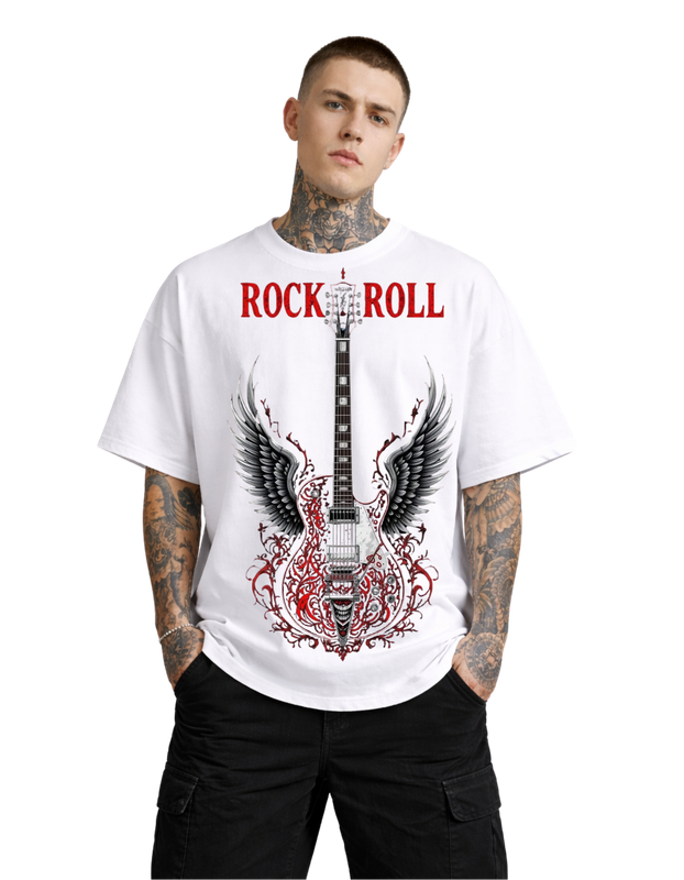Oversized - Тениска Rock and Roll
