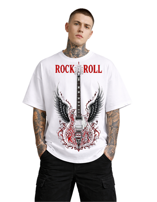 Oversized - Тениска Rock and Roll