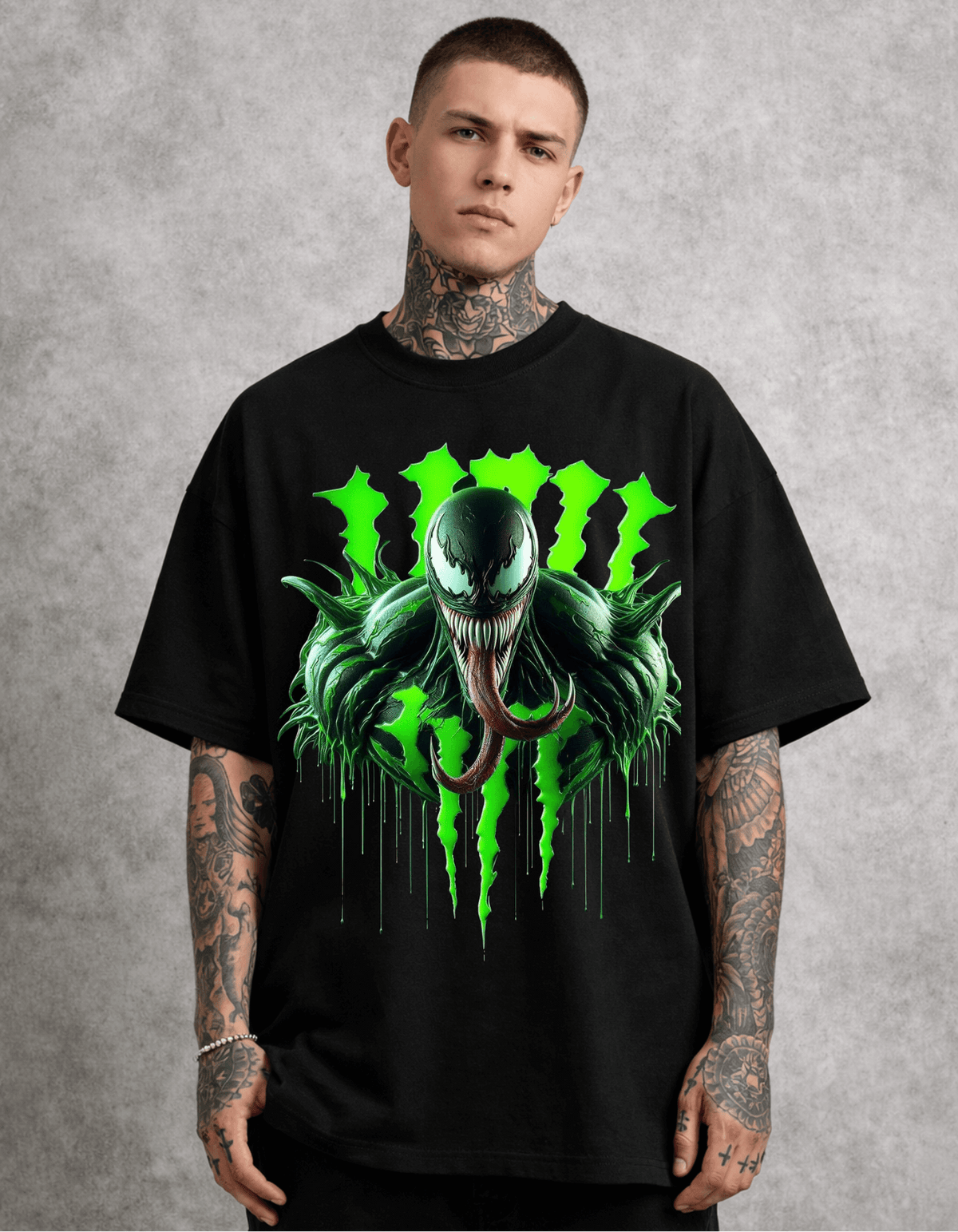 Oversized - Venom Energy T-Shirt – Dark Fusion