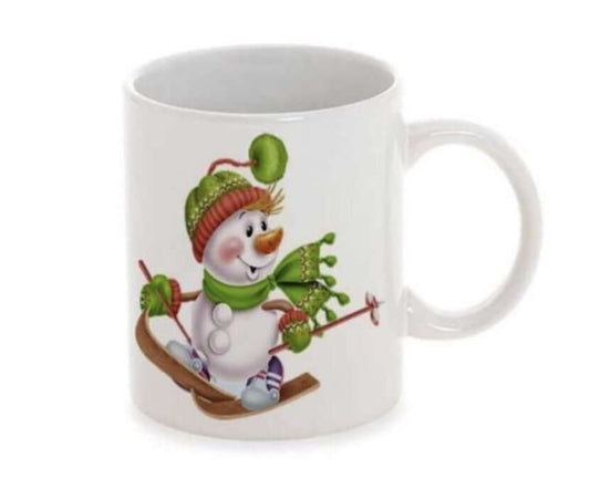 Чаша със снимка на "Снежен човек"