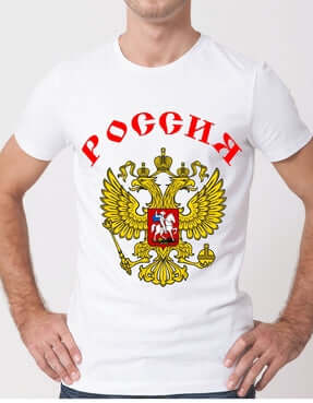 Тениска "Русия"