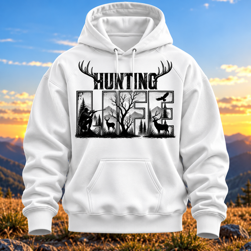 Суитчър БЯЛ HUNTING LIFE