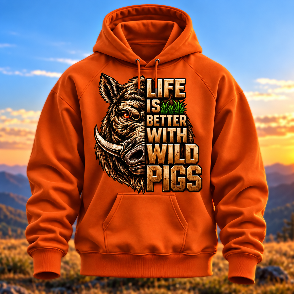 Суитчър ОР LIFE IS BETTER WITH WILD PIGS