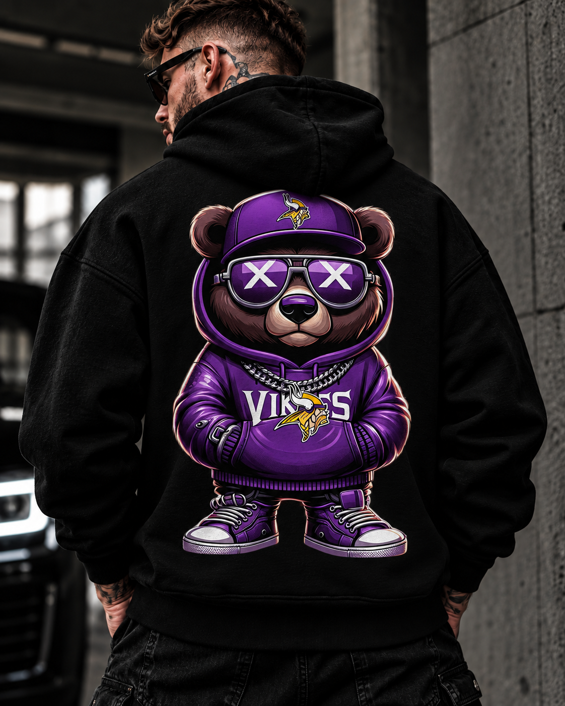 Суитчър Vikings Purple Bear