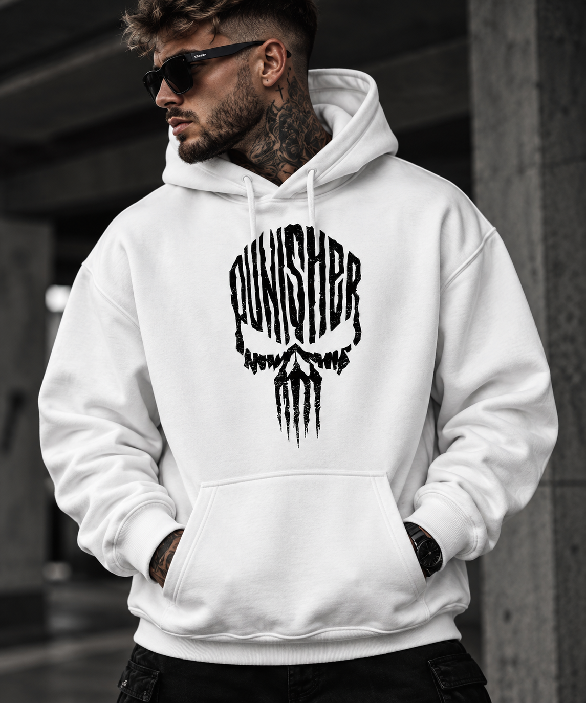 Суитчър Punisher Distressed