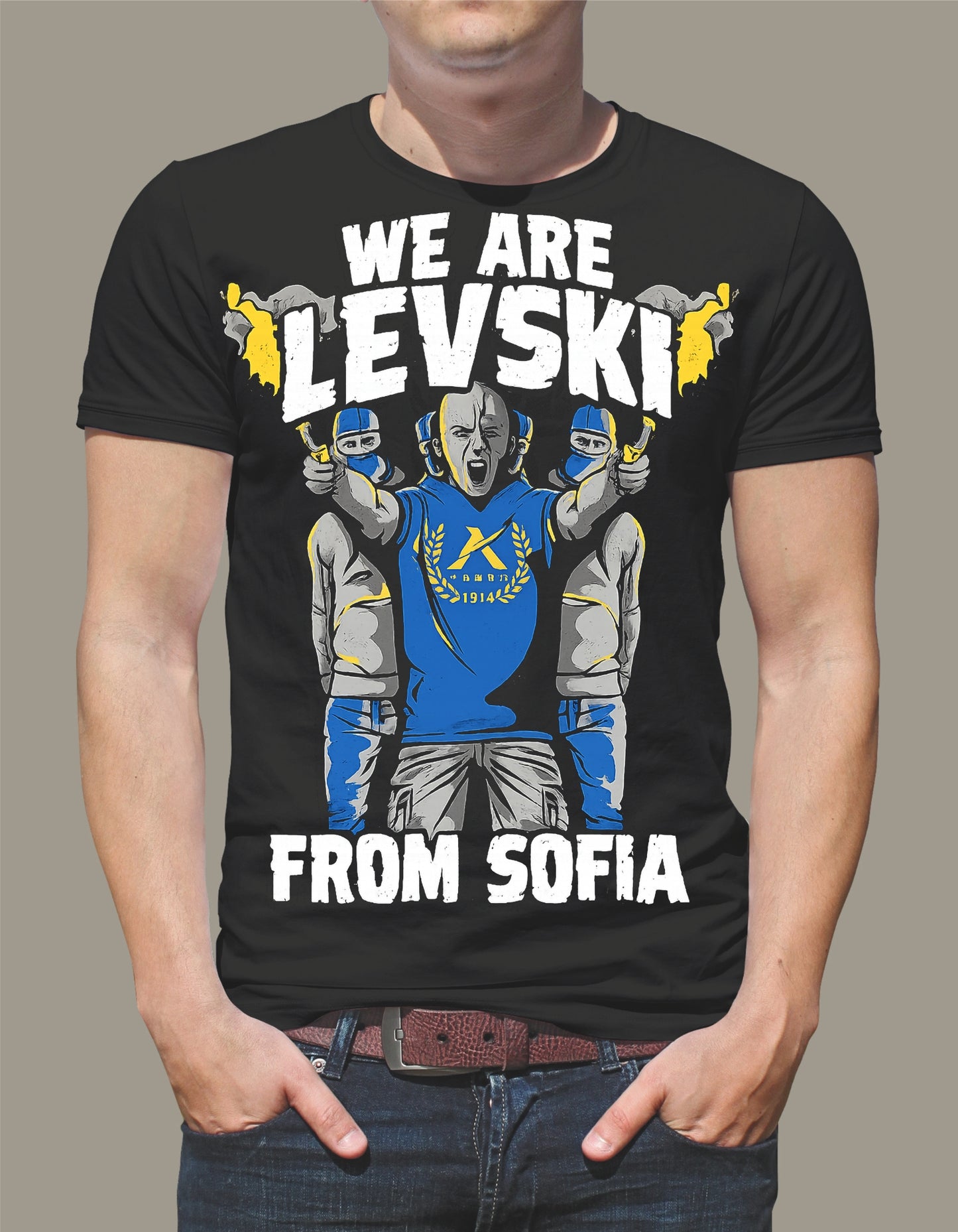 Тениска "Ние сме Левски ОТ СОФИЯ" (We are Levski From Sofia)